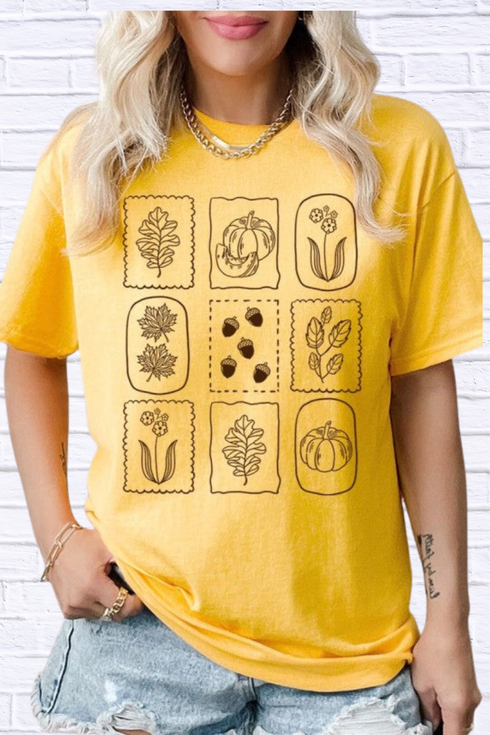 Autumn Graphic Heavy Cotton Tee