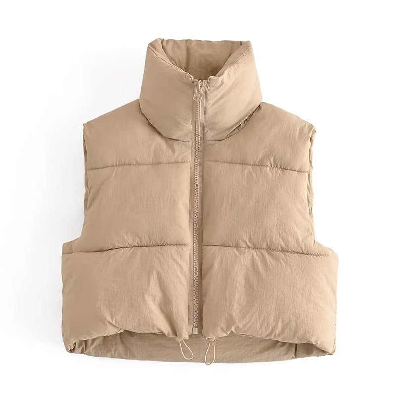 Cotton Padded Casual Vest