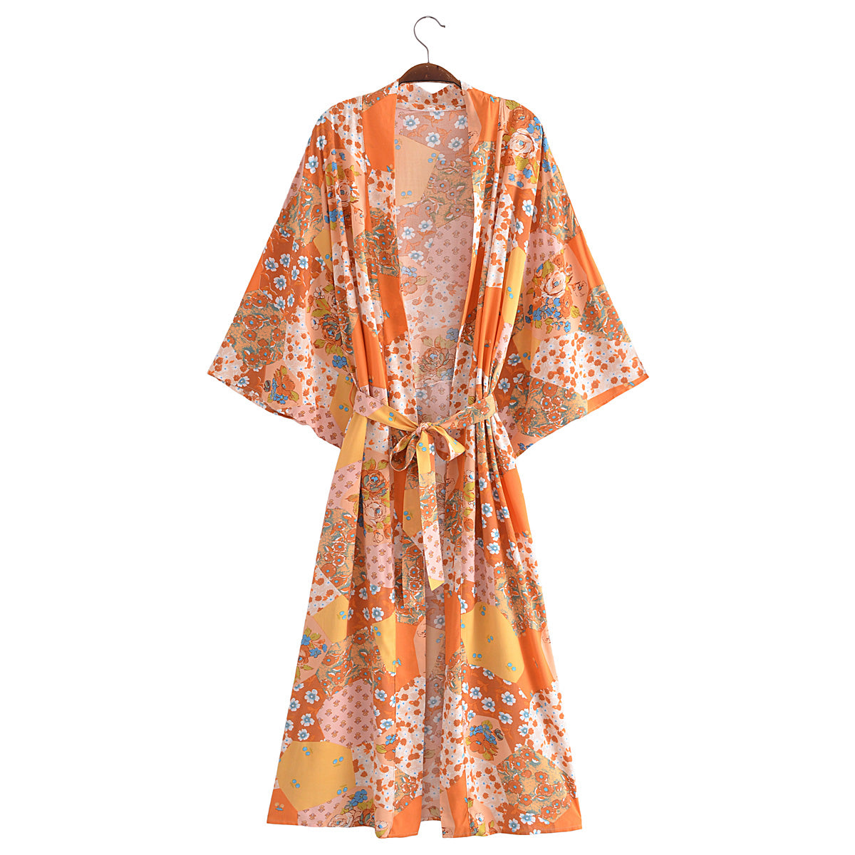 Barcelona Lace up Kimono Robe