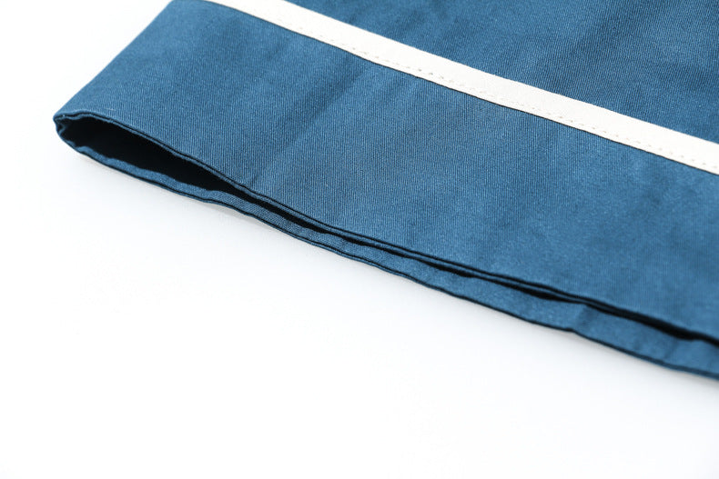 Color Matching Loose Trench Coat