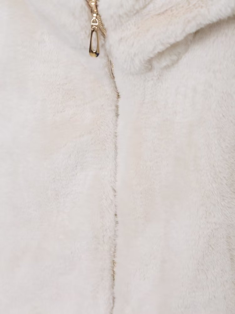 Artificial Fur Sleeveless Coat