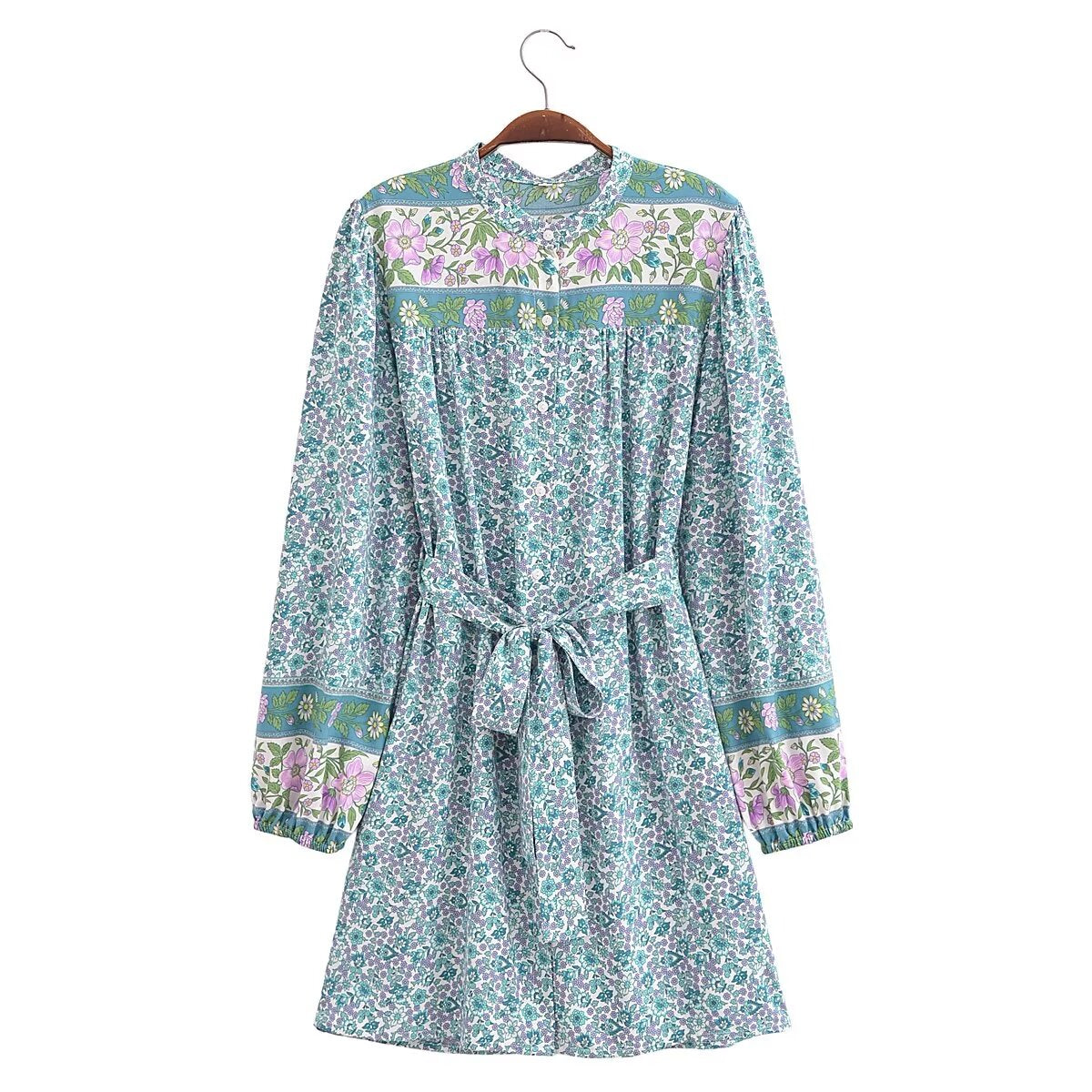 Mila Long Sleeve Mid Length Dress