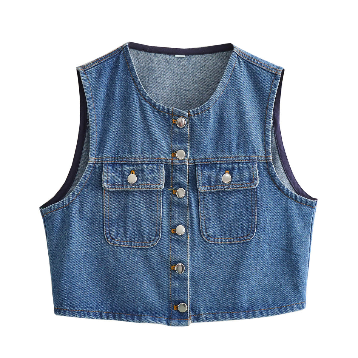 Casual Denim Vest