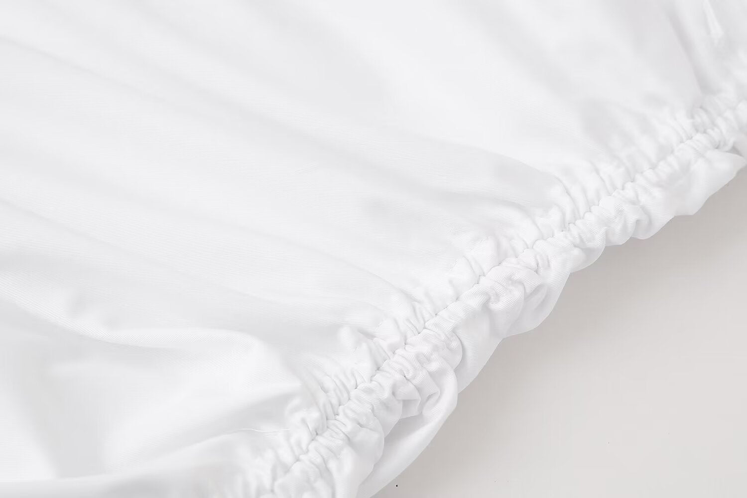 Pleated Fabric Trench Dress