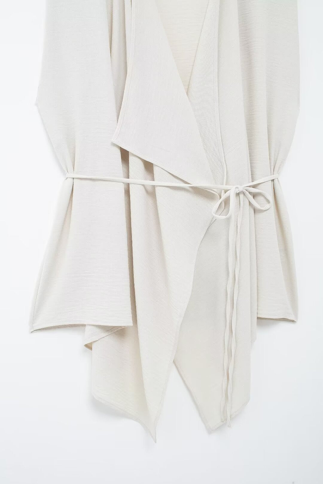 Belted Vertical Street Vest