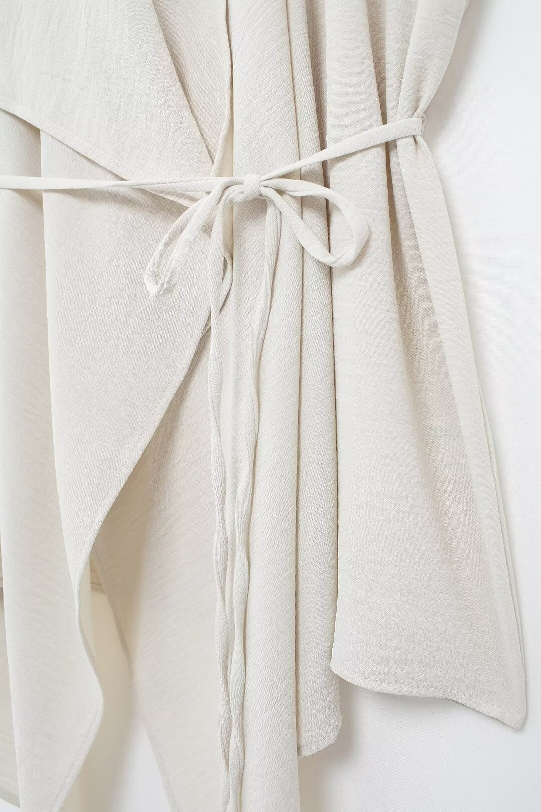 Belted Vertical Street Vest