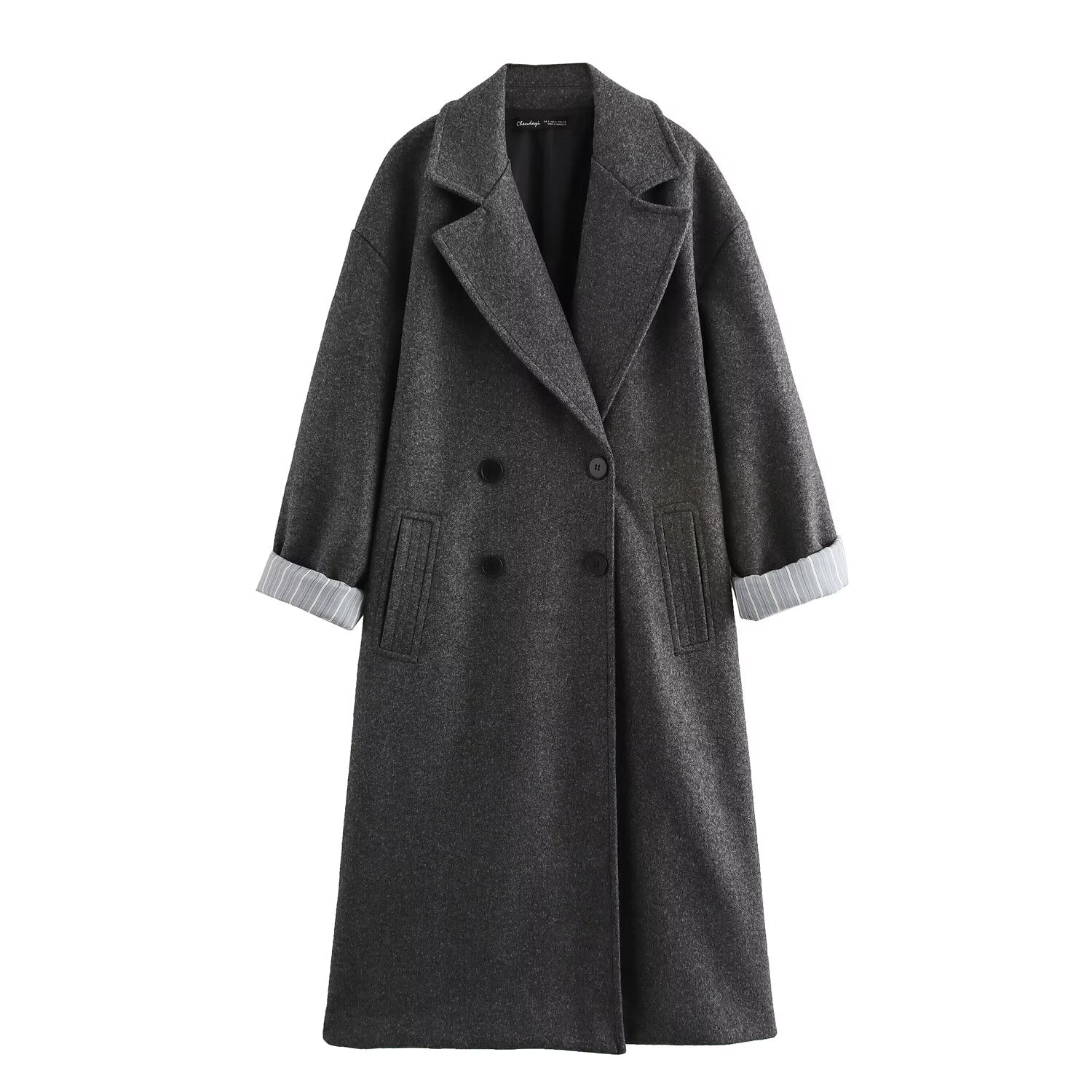 Double Breasted Over Coat