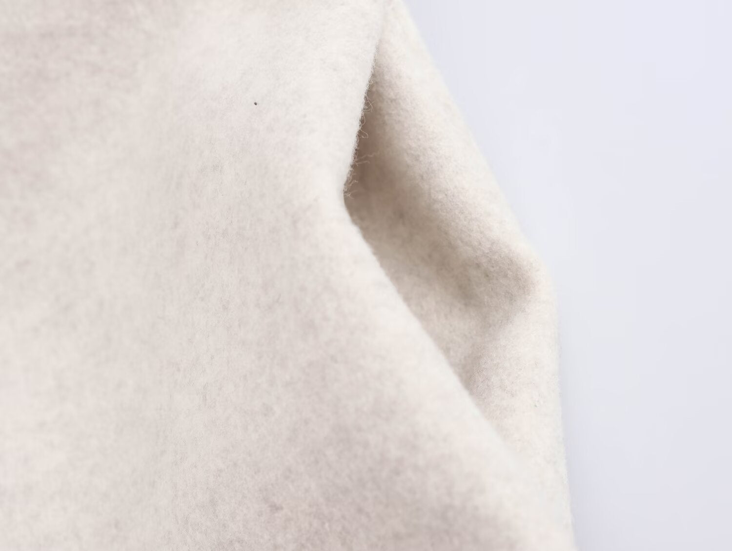 Button Decoration Soft Overcoat Jacket