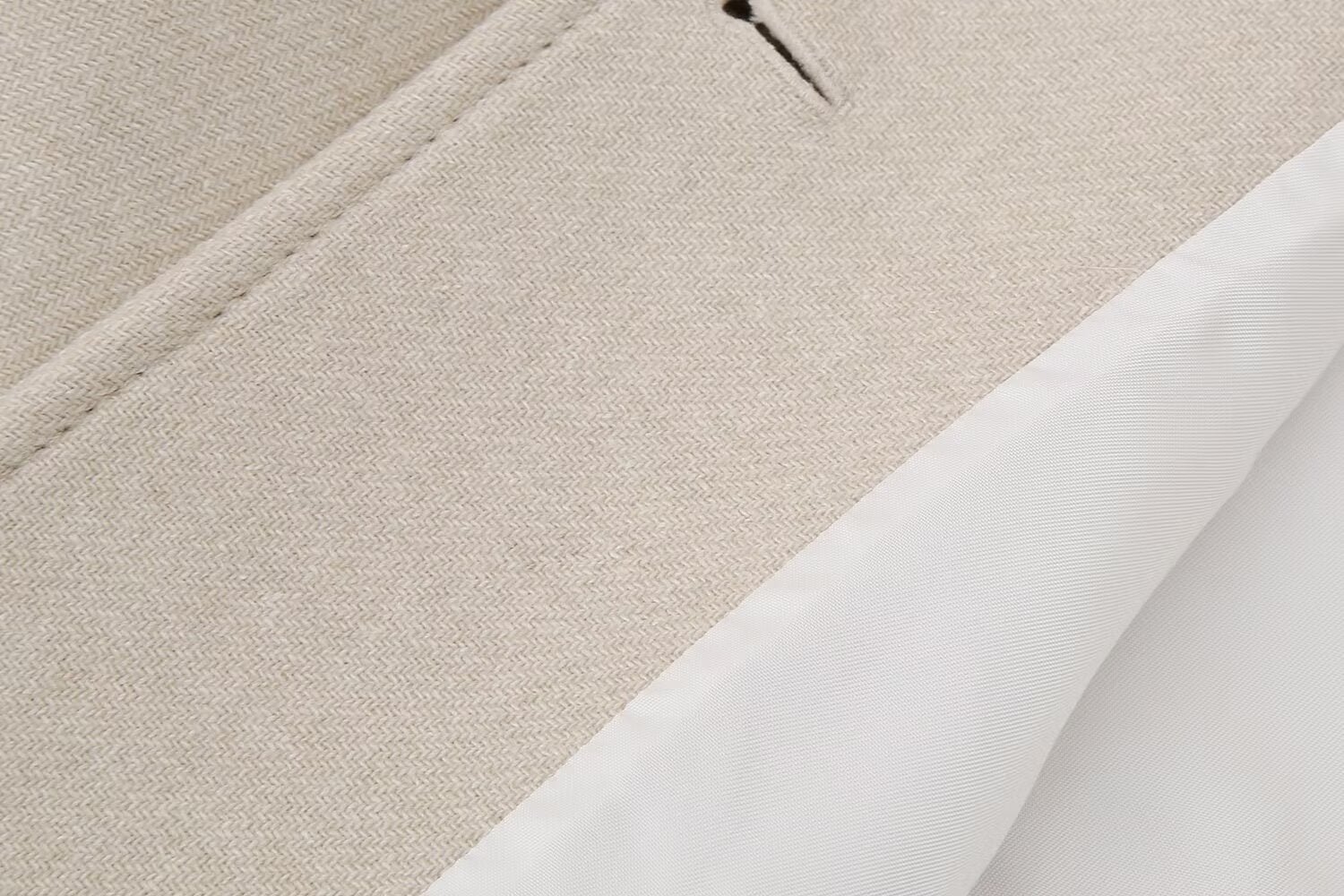 Blended Fur Collar Jacket