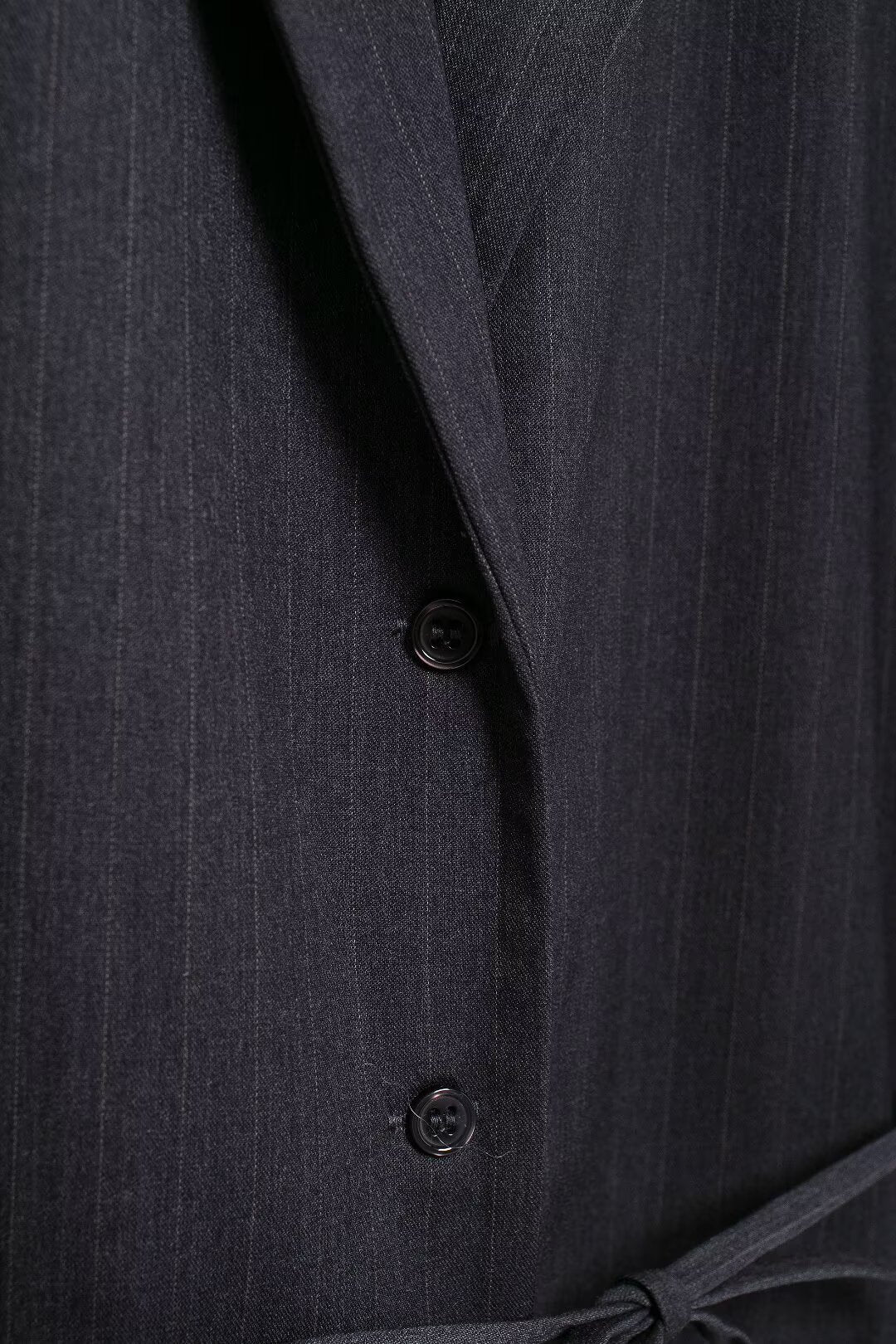 Belted Stripe Blazer