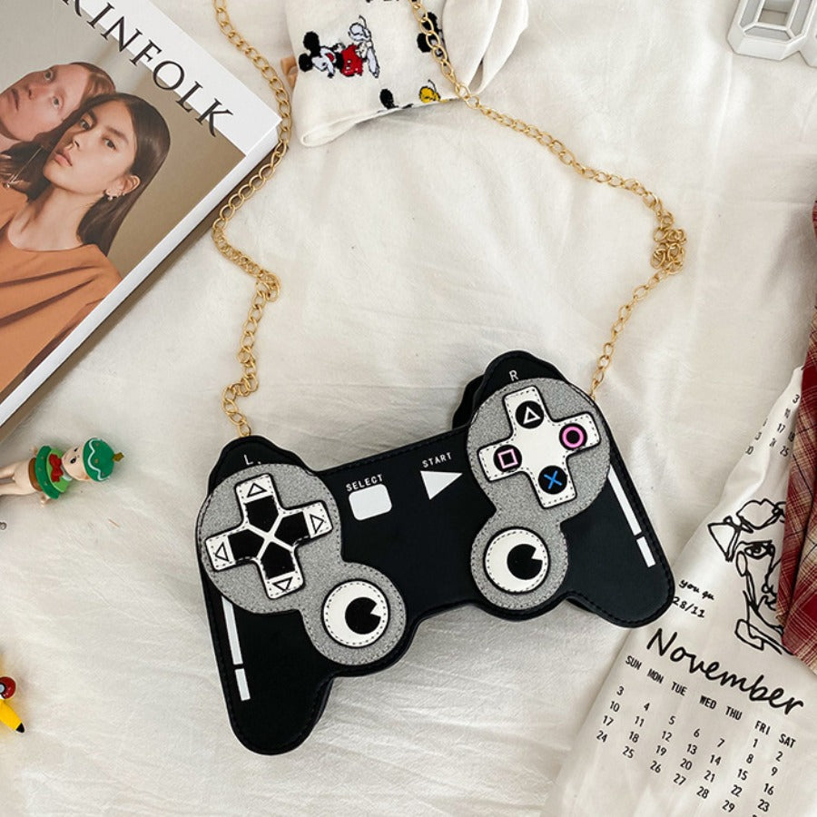 Sac bandoulière décontracté et tendance en forme de console de jeu