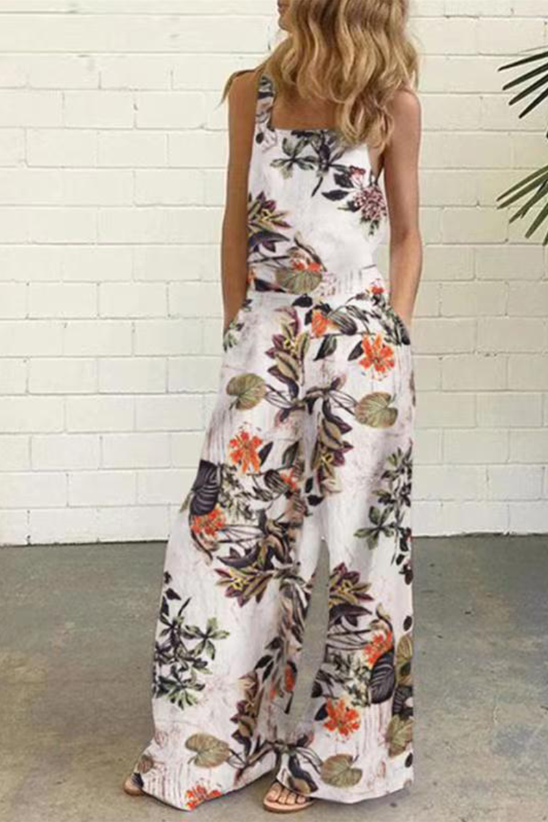 Combinaisons Élégantes à Motifs Pois et Patches, Col Carré, Coupe Droite (10 Couleurs)