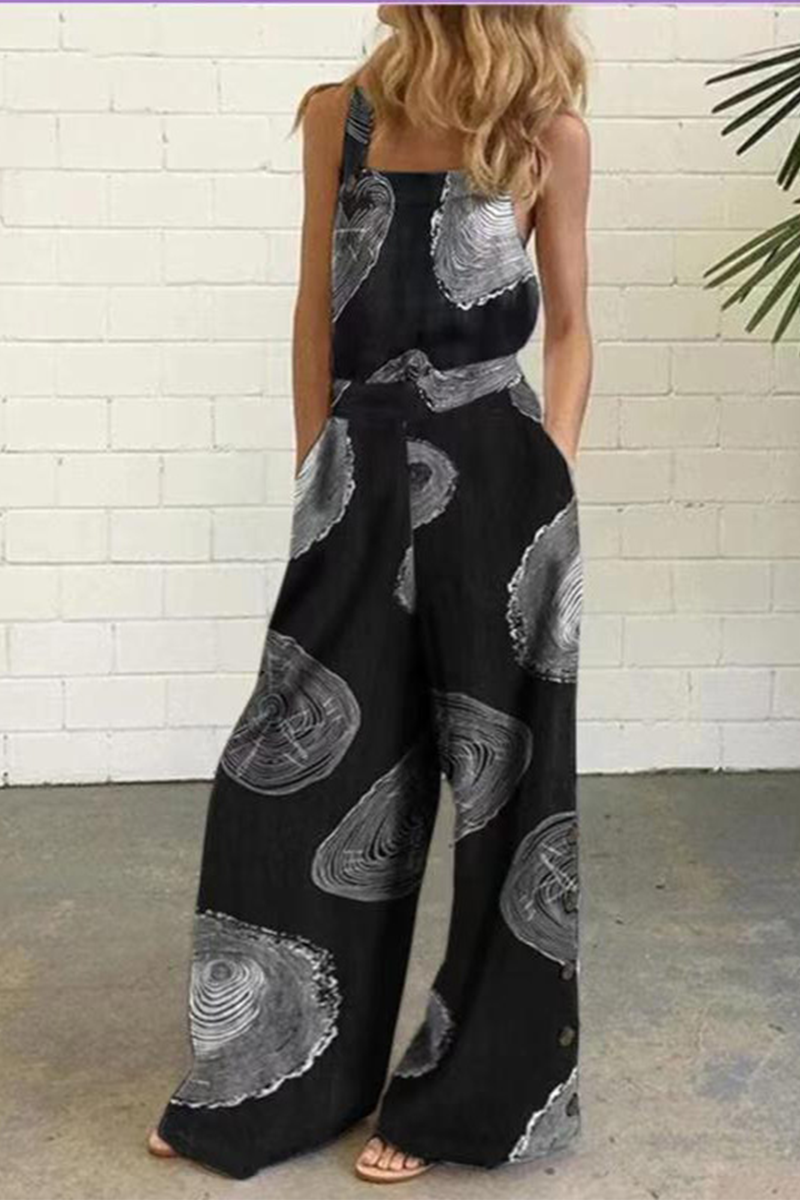 Combinaisons Élégantes à Motifs Pois et Patches, Col Carré, Coupe Droite (10 Couleurs)