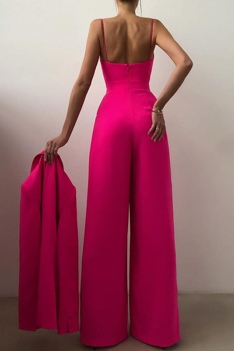 Combinaisons décontractées et tendance, patchwork, col en V, coupe ample (6 couleurs)