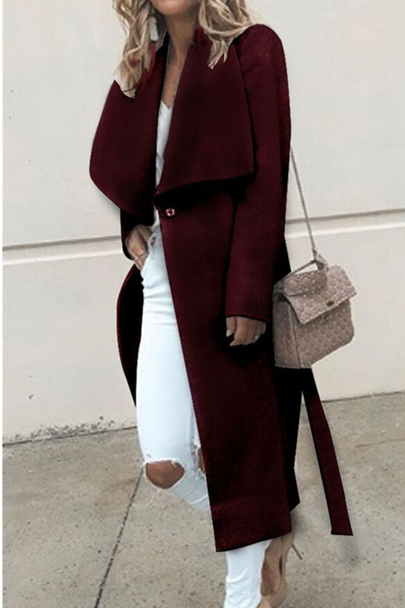 Vêtements d'extérieur décontractés et tendance, style patchwork, col montant (5 couleurs)