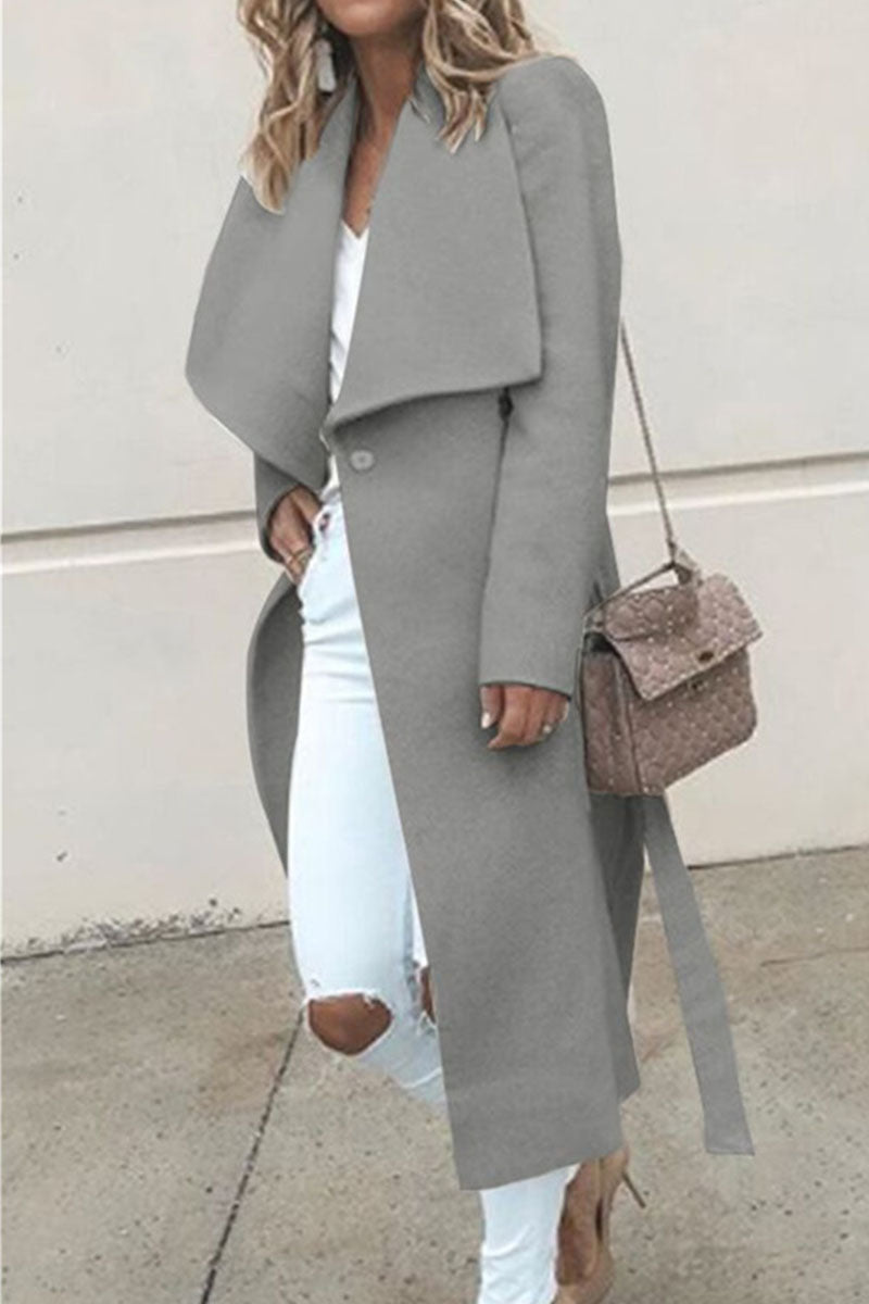 Vêtements d'extérieur décontractés et tendance, style patchwork, col montant (5 couleurs)