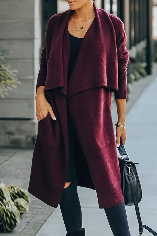 Vêtements d'extérieur décontractés, patchwork, poches, col montant (6 couleurs)