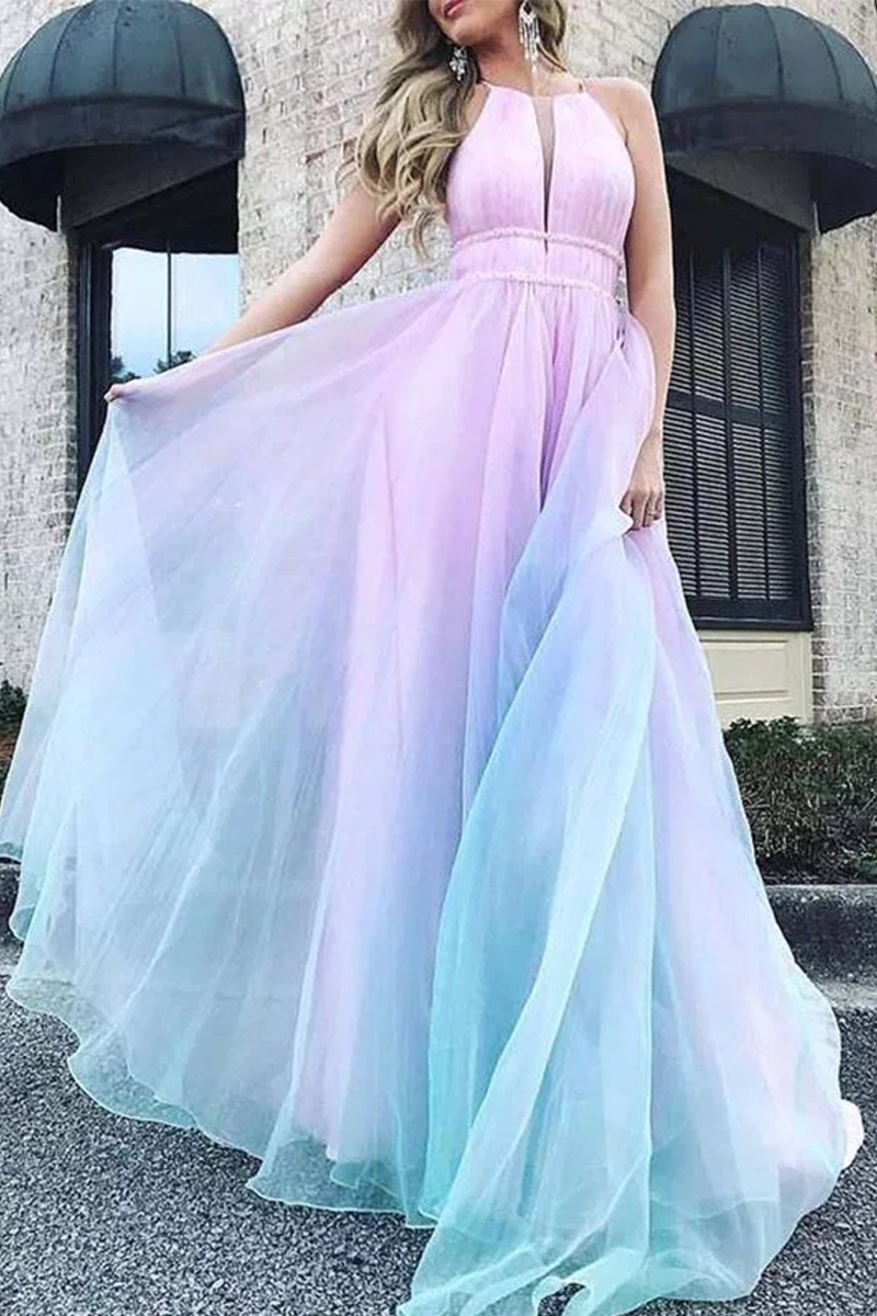 Robe en maille ajourée, style patchwork, à porter en halter.