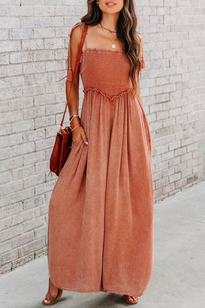 Combinaisons-salopettes droites à col carré et patchwork uni, tendance.