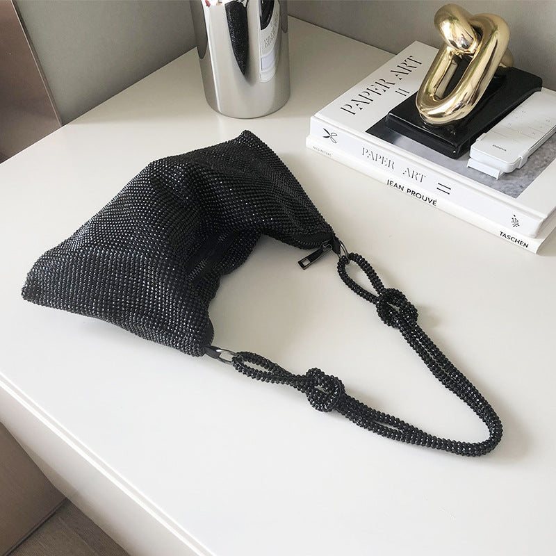 Sacs patchwork Daily Party ornés de strass (3 couleurs)