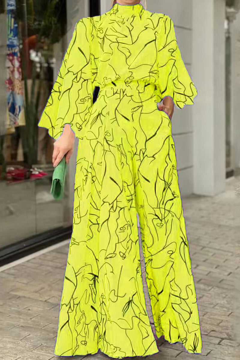 Combinaisons décontractées à imprimé patchwork, demi-col montant, taille standard (8 couleurs)