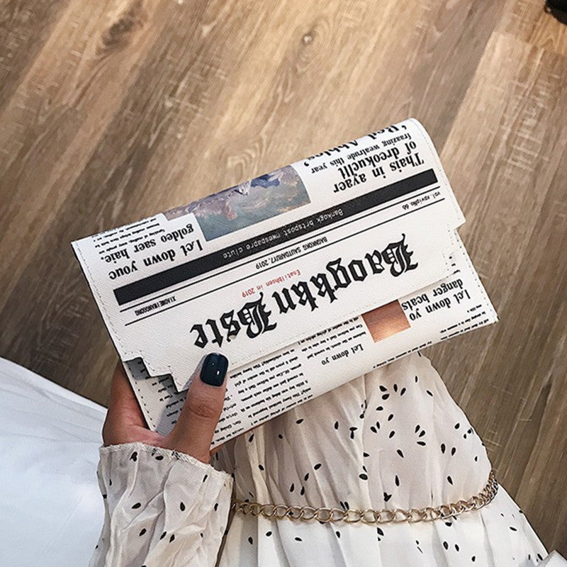 Sacs à main décontractés à motifs et patchwork avec chaînes pour tous les jours