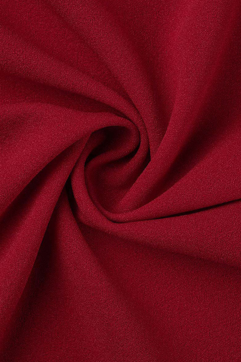 Elegant Solid Patchwork Backless Slit Fold O Neck Straight Dresses(3 Colors)