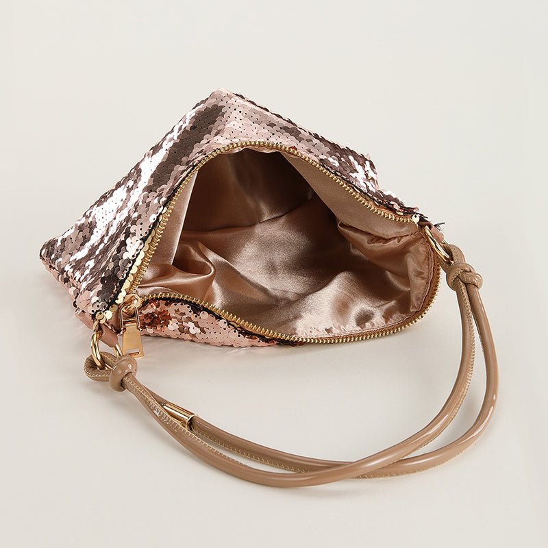 Sacs dépareillés à paillettes et à motifs unis (5 couleurs)