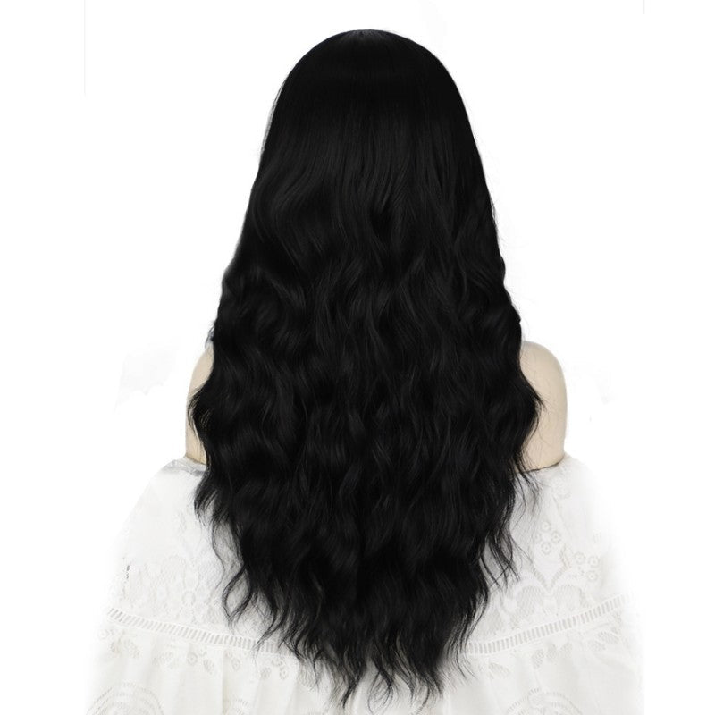 Pérruques décontractées en patchwork uni