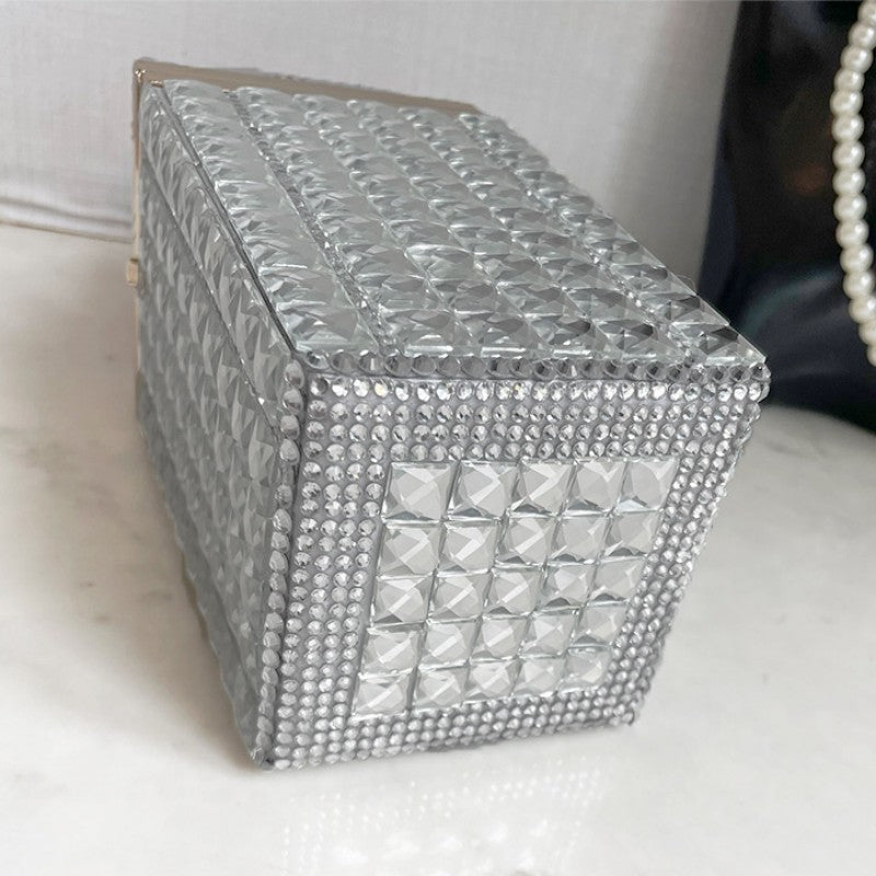 Sacs à main dépareillés à strass pour tous les jours, pour les fêtes et d'autres occasions.