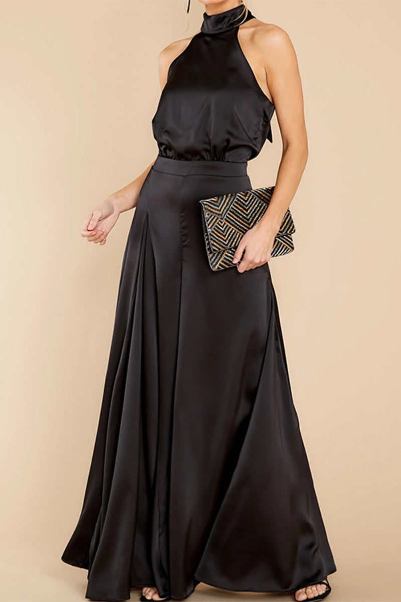 Combinaisons amples, style patchwork, décolleté halter, décontractées et tendance.