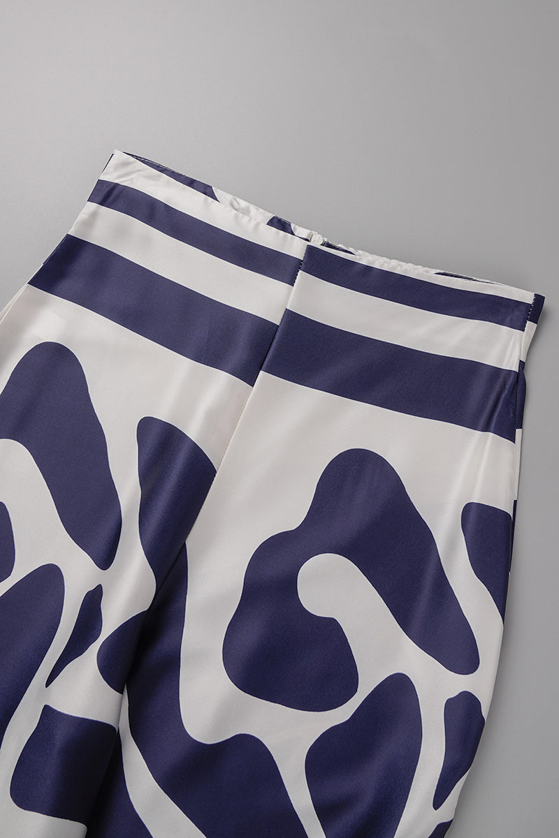 Ensemble deux pièces décontracté et élégant, imprimé, patchwork, manches longues, épaules dénudées (11 couleurs)