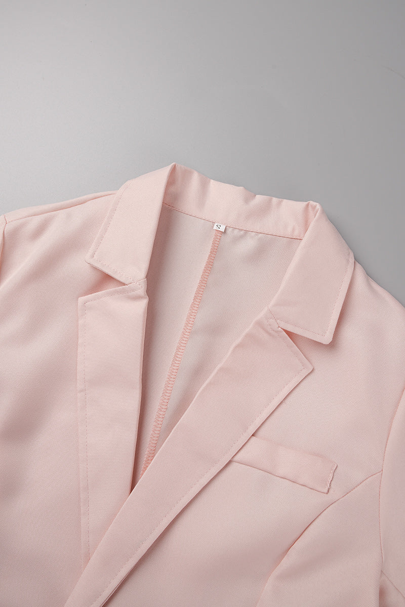 Vêtements d'extérieur décontractés, patchwork uni, boutons, col montant (6 couleurs)