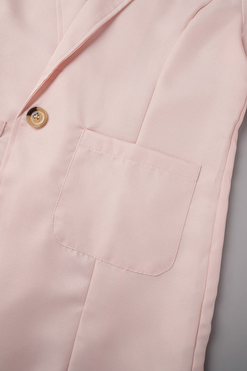 Vêtements d'extérieur décontractés, patchwork uni, boutons, col montant (6 couleurs)