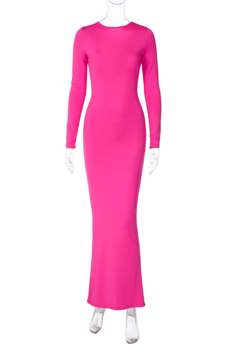 Robes A-line sexy, col en V, plissées, unies (3 couleurs)