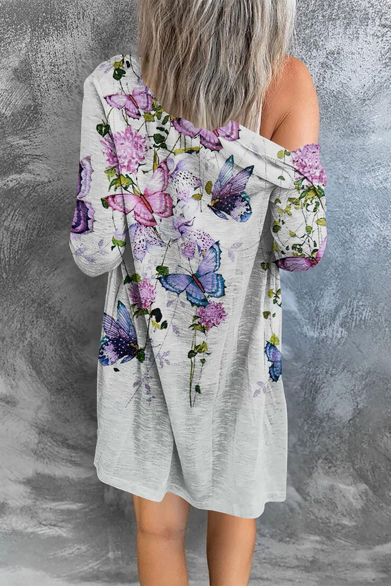 Vêtements d'extérieur à col cardigan, style patchwork et imprimé streetwear (8 couleurs)