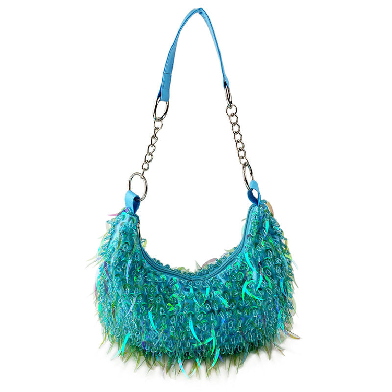 Sacs à main dépareillés à perles, style décontracté (6 couleurs)