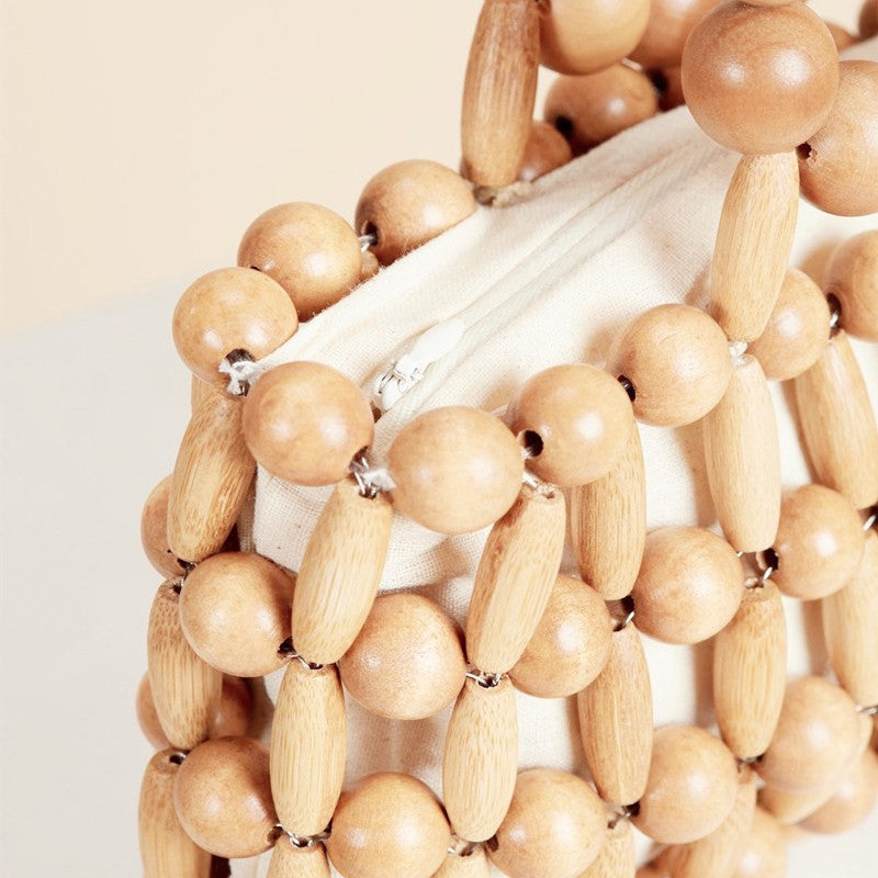 Sacs tissés à motifs patchwork unis, pour tous les jours (sous réserve de l'objet réel)