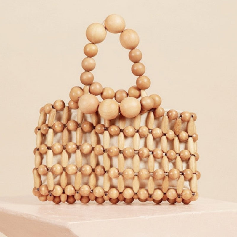 Sacs tissés à motifs patchwork unis, pour tous les jours (sous réserve de l'objet réel)