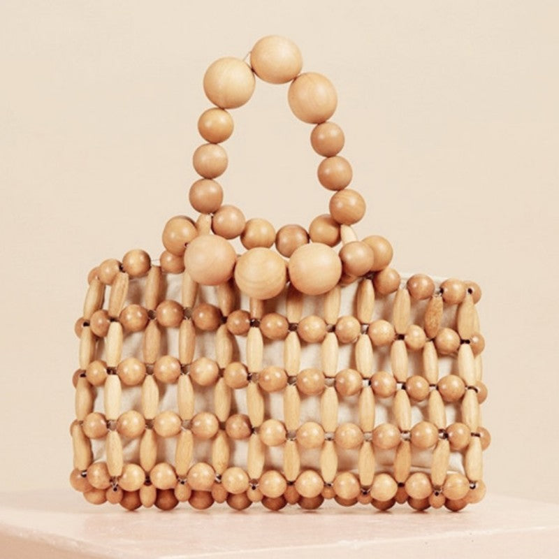 Sacs tissés à motifs patchwork unis, pour tous les jours (sous réserve de l'objet réel)