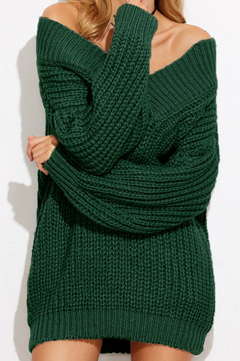 Sexy Casual Solid Patchwork V Neck Tops