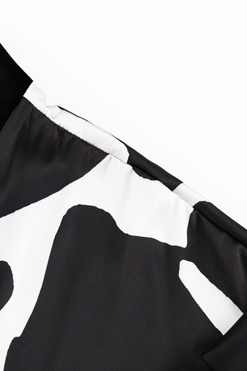 Vêtements de nuit bandage à imprimé géométrique Casual Living