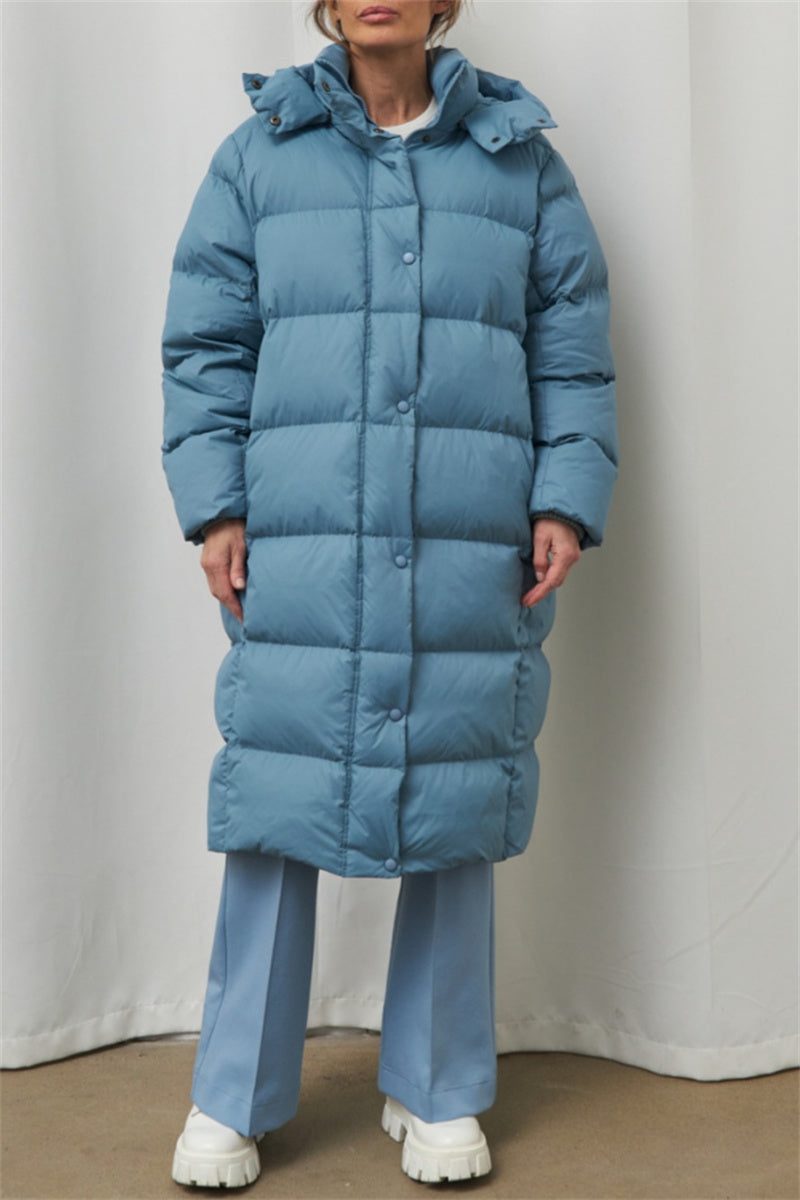 Vêtements d'extérieur à capuche en patchwork uni décontractés (3 couleurs)