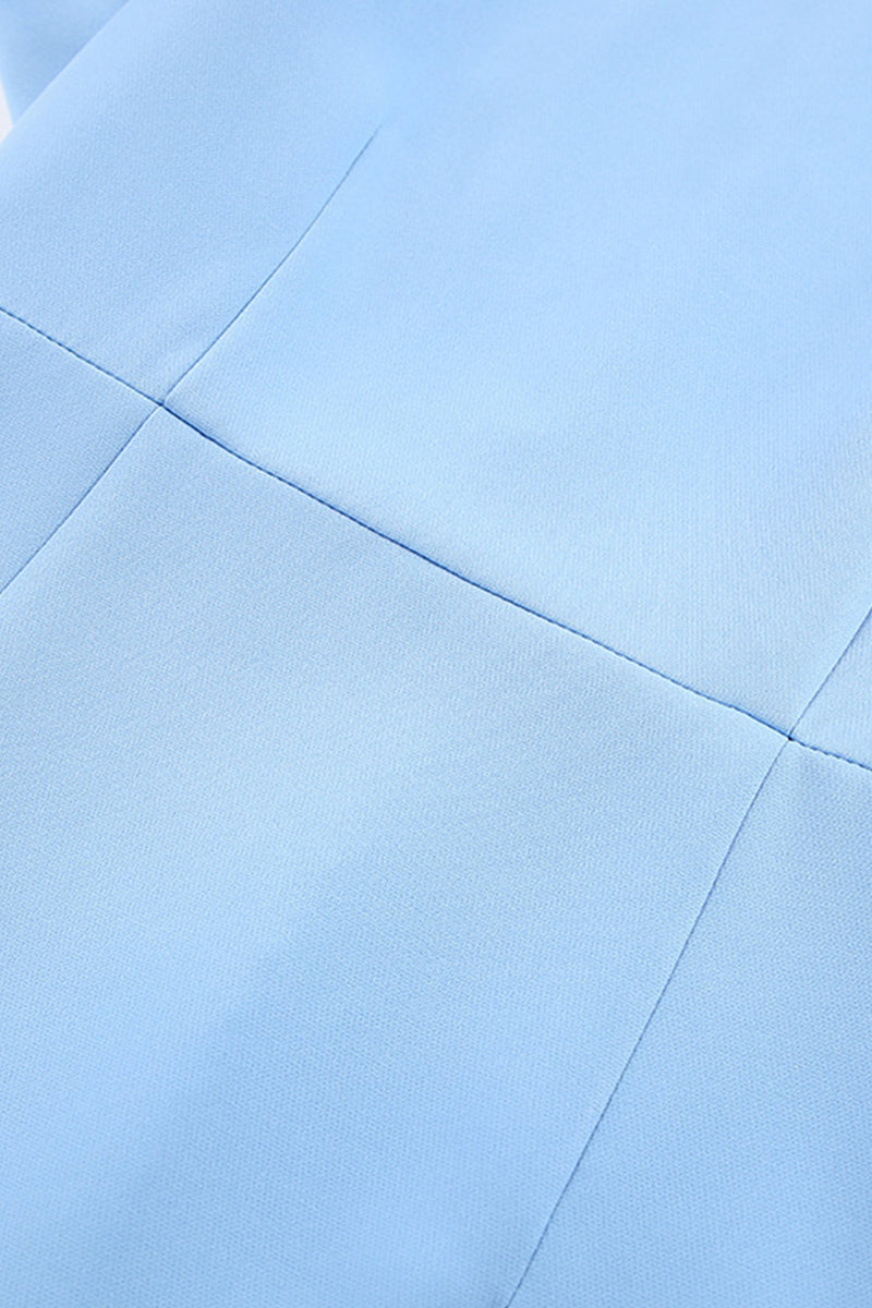 Jolies robes élégantes, unies, à volants, fendu, col rond, nouées à la taille.