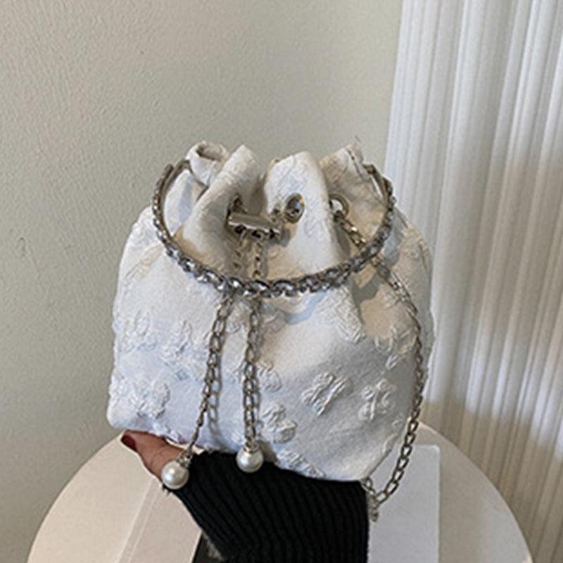 Sacs à chaîne en patchwork uni décontractés (4 couleurs)