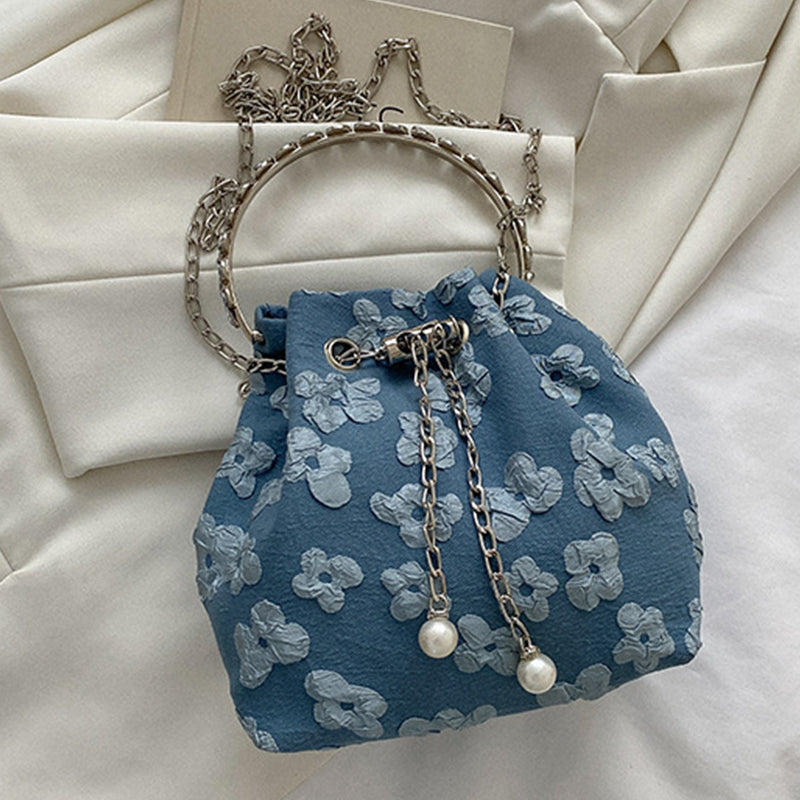 Sacs à chaîne en patchwork uni décontractés (4 couleurs)