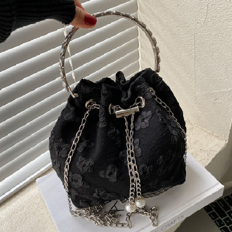 Sacs à chaîne en patchwork uni décontractés (4 couleurs)