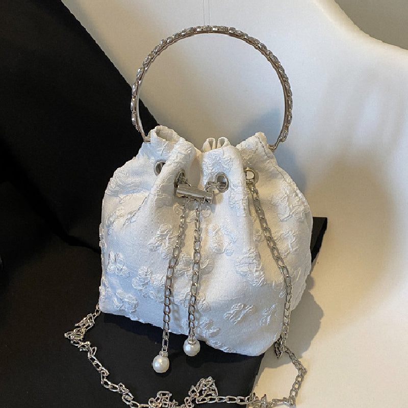 Sacs à chaîne en patchwork uni décontractés (4 couleurs)