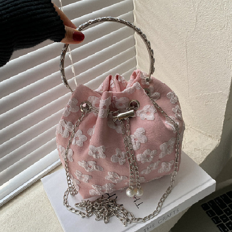 Sacs à chaîne en patchwork uni décontractés (4 couleurs)