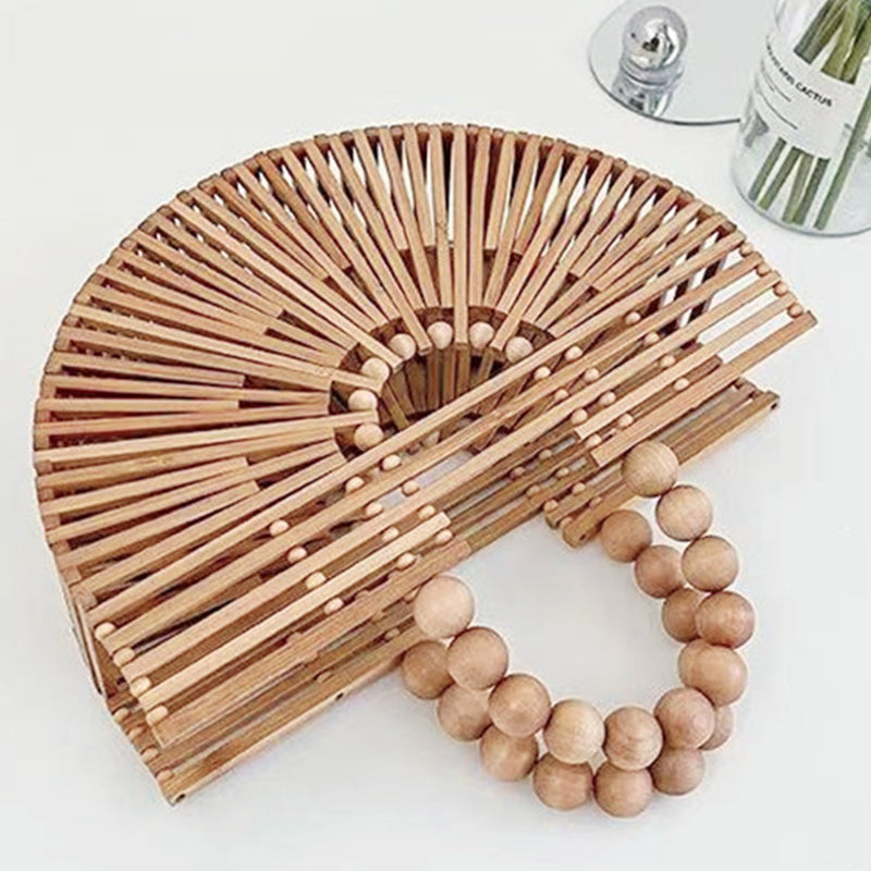 Sacs tissés décontractés en patchwork uni